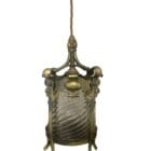 Arts and Crafts Brass Lantern