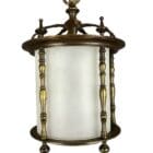 Antique GEC Lantern With Bronzed Frame