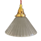 Small Prismatic Glass Pendant Light