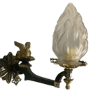 Antique Egyptian Revival Sphinx Wall Lights