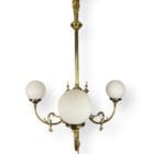 Vintage Brasserie Style Chandelier