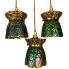 Iridescent Glass Pendant Lights