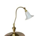 Hexagonal Base Brass Table Lamp