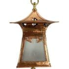Arts and Crafts Copper lantern