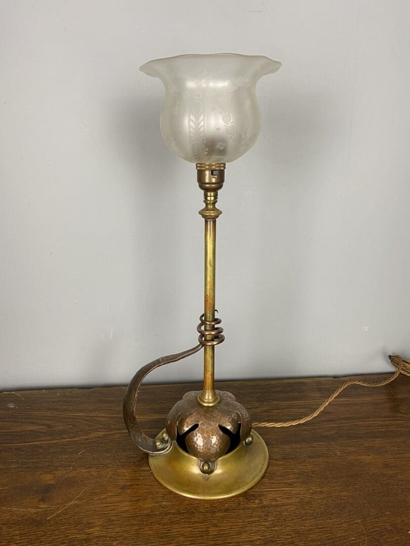 Antique arts and discount crafts table lamps