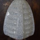 Original Art Deco Ceiling Mounted Marbled Light (17452)