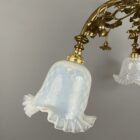 Naturalistic Art Nouveau Chandelier (32177)