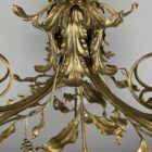 Naturalistic Art Nouveau Chandelier (32177)