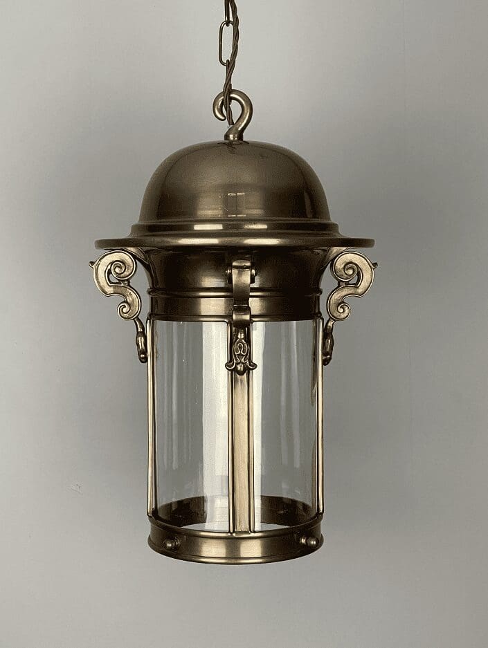 Large Traditional Style Brass Lantern (91059)