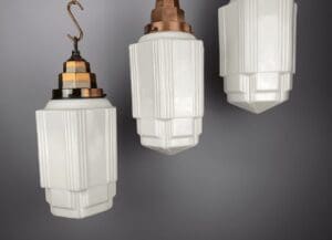 Vintage Art Deco lighting