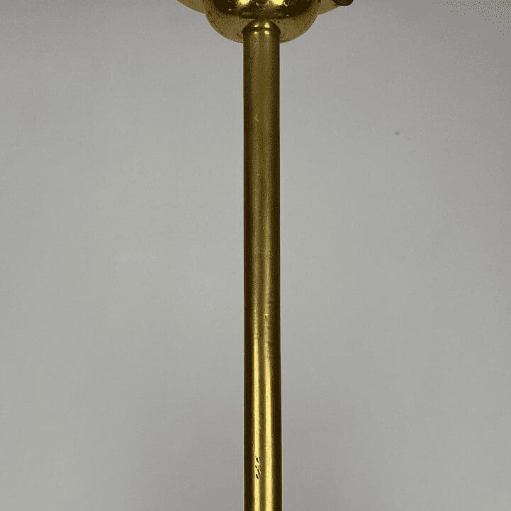 Original Art Nouveau Twin Arm Chandelier (32186)