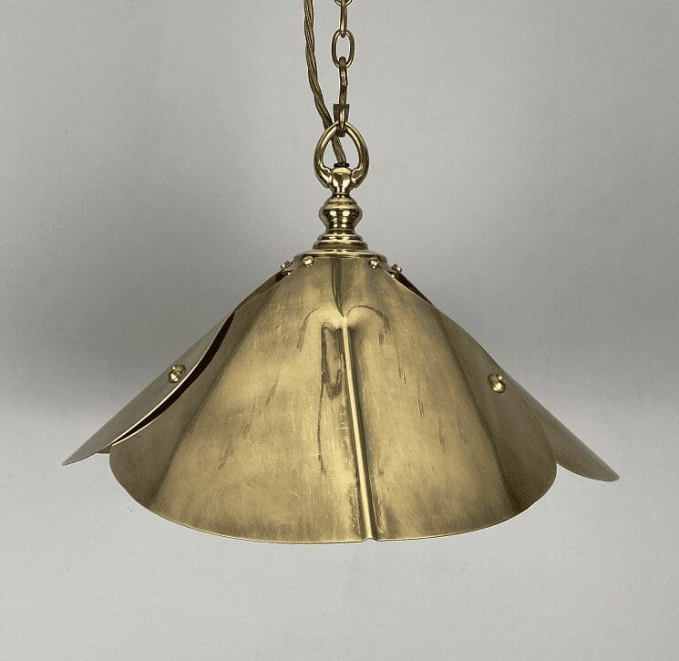 The Mariposa Lily - Hand Made Brass Pendant Light (32195)