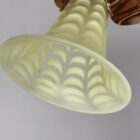 Antique Vaseline Glass Pendant Light (32204)