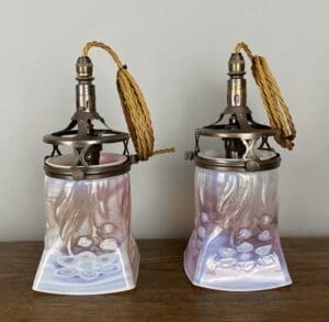 Art Nouveau lighting in California