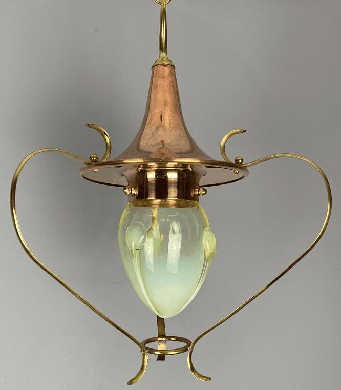 WITCHES HAT - Large Copper Pendant Light (32082)