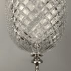 Antique Crystal Pendant Light by FC Osler (22449)