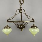 F C Osler Basket Chandelier (32124)