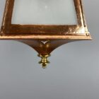 Arts and Crafts Copper Lantern (22417)
