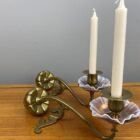 Pair of WAS Benson Piano Candlesticks (22537)