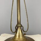 Brass Art Nouveau Table Lamp (22441)