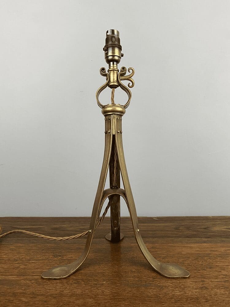 Birmingham Guild of Handicraft Brass Table Lamp (22540)