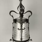 Arts and Crafts Lantern with Powell Glass (23131)