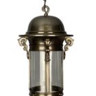 Large Traditional Style Brass Lantern (91059)