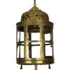 Large Vintage Moorish Brass Lantern (32180)