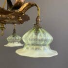 Original Arts and Crafts Copper Chandelier (22015)