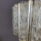 Mid Century Glass Tube Chandelier by Kaiser Leuchten (21118)