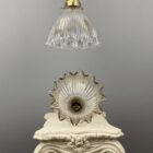 Small Antique Holophane Pendant Light (32159)