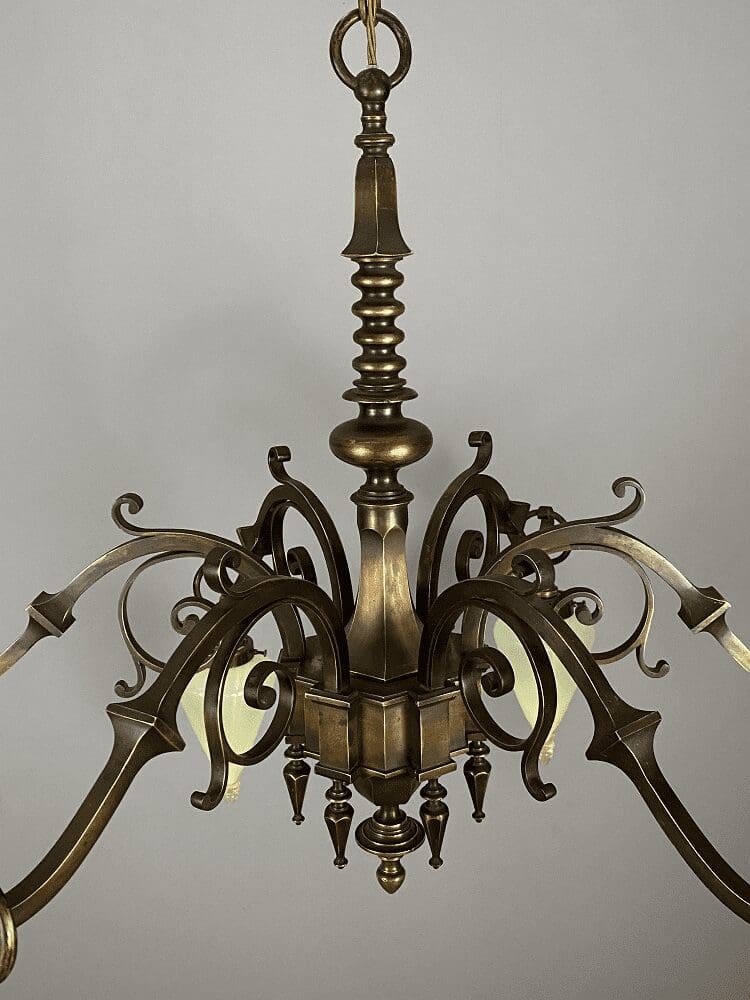 Extra Large Six Arm Gothic Chandelier (23022)