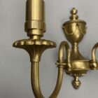 Solid Brass Regency Style Double Armed Wall Lights (41044)