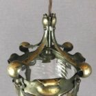 Arts and Crafts Brass Lantern (20231)