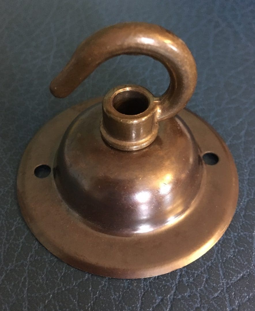 Copper Art Nouveau Style Lantern (22493)