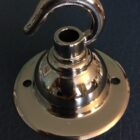 Antique Crystal Pendant Light by FC Osler (22449)