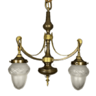 art nouveau chandelier