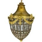 bead and crystal chandelier