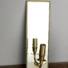 Mirror Backed Candle Sconce