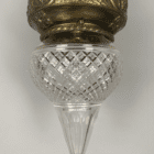 Arts and Crafts Cut Glass Pendant Light