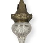 Arts and Crafts Cut Glass Pendant Light