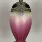 Arts and Crafts Cranberry Pendant Light