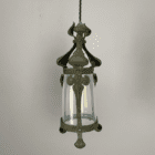 Arts and Crafts lantern with Opalescent