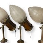 Art Deco Shop Display Light - Holophane Glass Shade