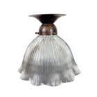 Large Flush Fitting Holophane Ceiling Light