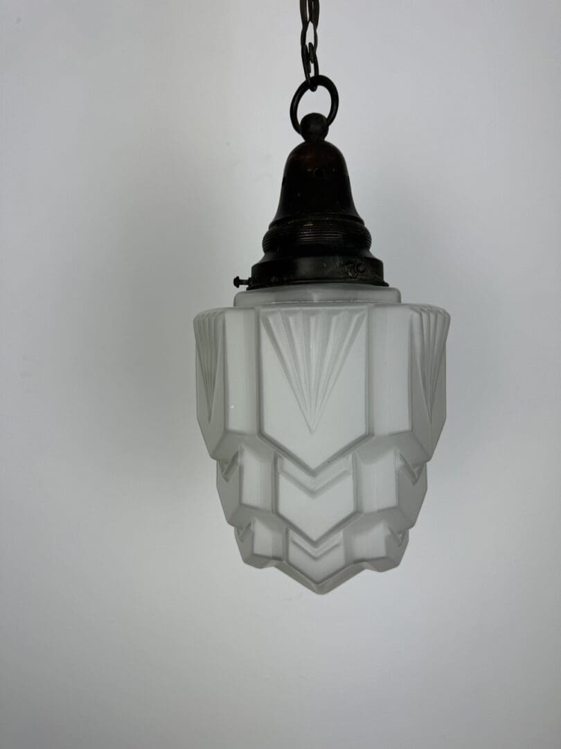 Frosted Glass Pendant Light
