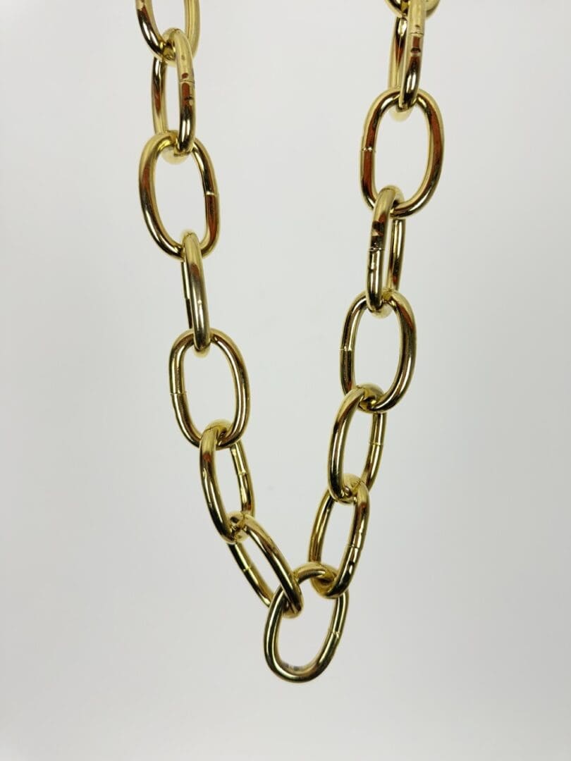 Heavy Link Brass Chain