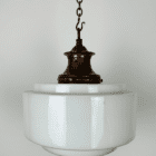 Tiered Art Deco Opaline Light