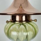 Copper Teardrop Pendant Light