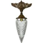 French Crystal Ceiling Light 